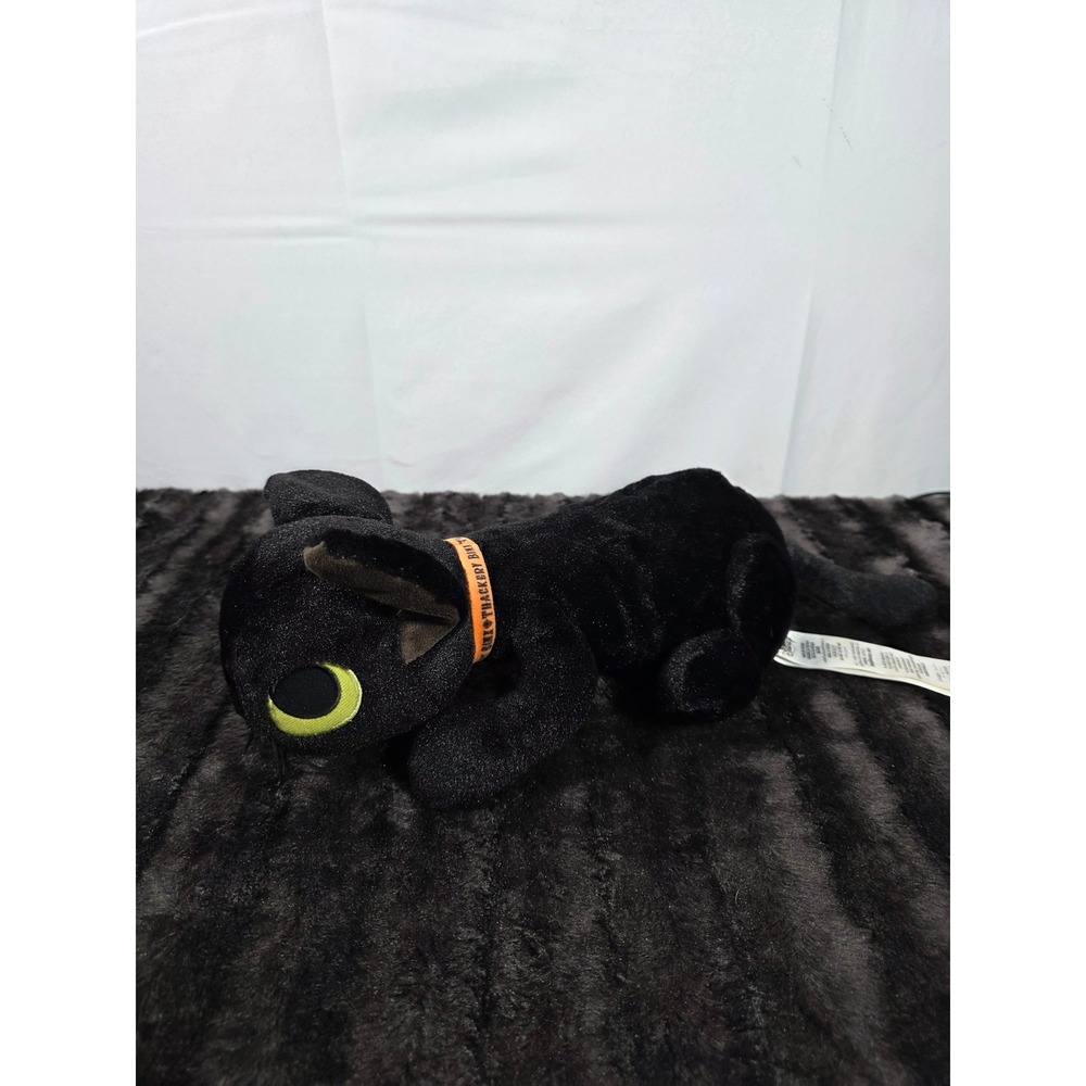 Disney Hocus Pocus Thackery Binx Black Cat Plush Halloween Orange Collar 12 Inch